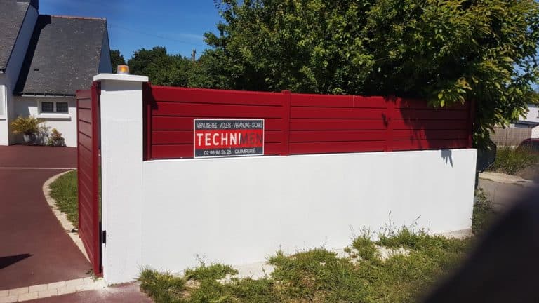Clotrue TECHNIMEN Quimperle 2 - Portail - Quimper Brest